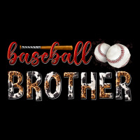 Baseball Brother With Leopard Ladies Tee | Teevron