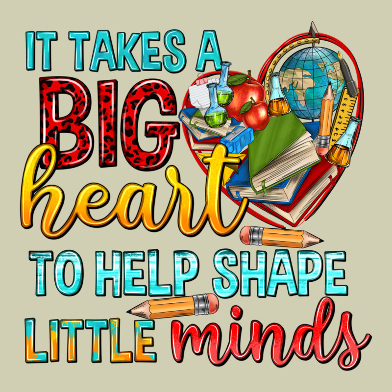 Big Heart To Help Shape Little Minds Tbw Heavy Core Tee by texasbilliewilder | Teevron