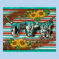 Western Cow Serape Leopard Sunflowers Mousepad Classic Tee | Teevron