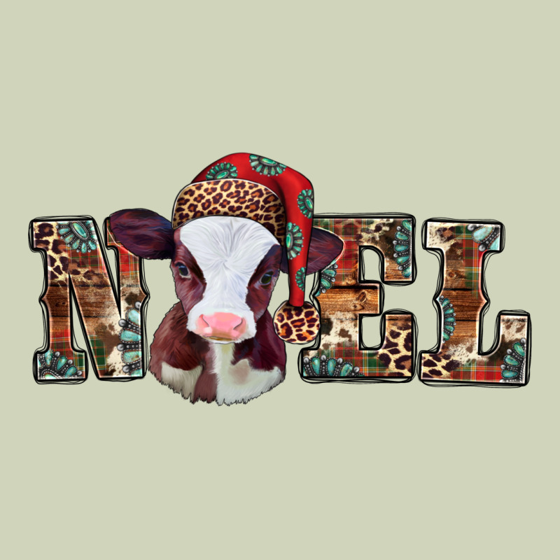 Western Christmas Baby Cow Noel Heavyweight Hoodie by Jasminsmagicworld | Teevron