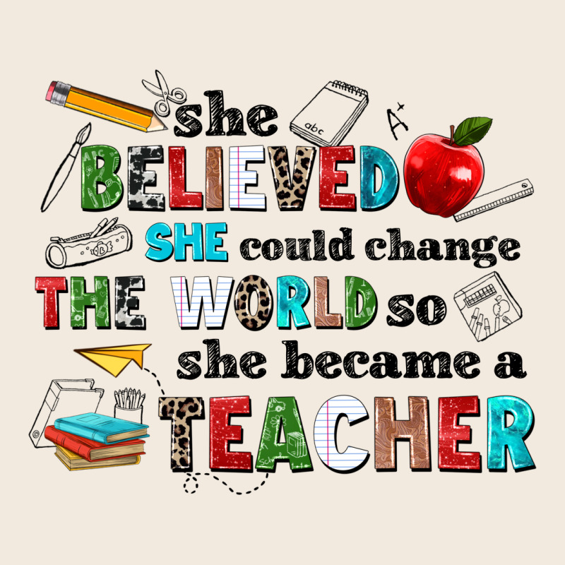She Believed She Could Change The World So She Bec Zipper Hoodie by NancyCooperArtShop | Teevron