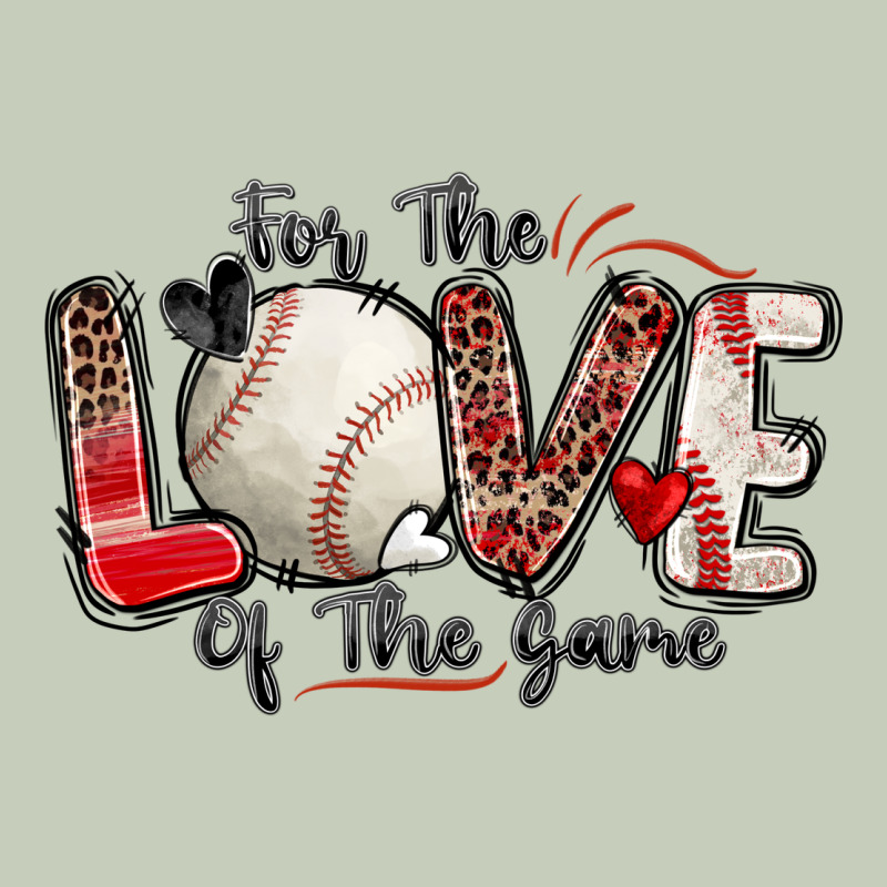 For The Love Of The Game Baseball Ladies Tee by Zillion Design Studio | Teevron