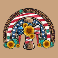 Cross American Flag Cowhide  Leopard Gemstone Rainbow Vintage Tee | Teevron