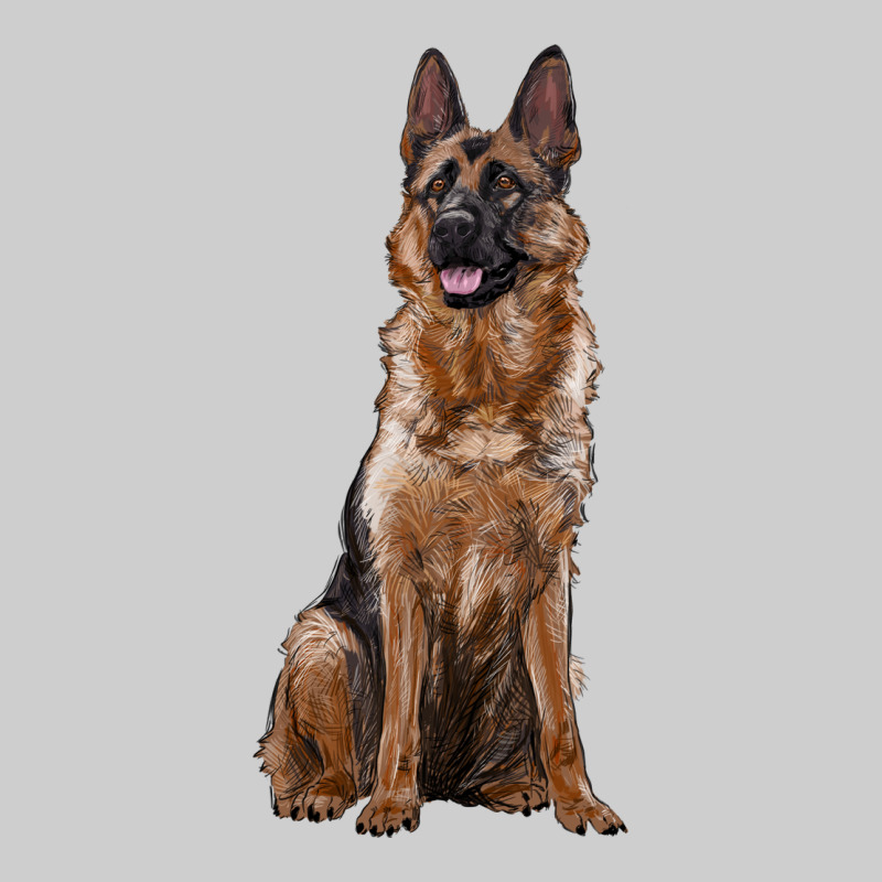 German Shepherd Premium Tee by RanaPortraitStore | Teevron