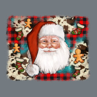 Cowhide Santa Cookie Socks Background Heavyweight Sweatshirt | Teevron