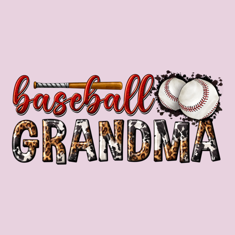 Baseball Grandma With Leopard Ladies Tee by texasbilliewilder | Teevron