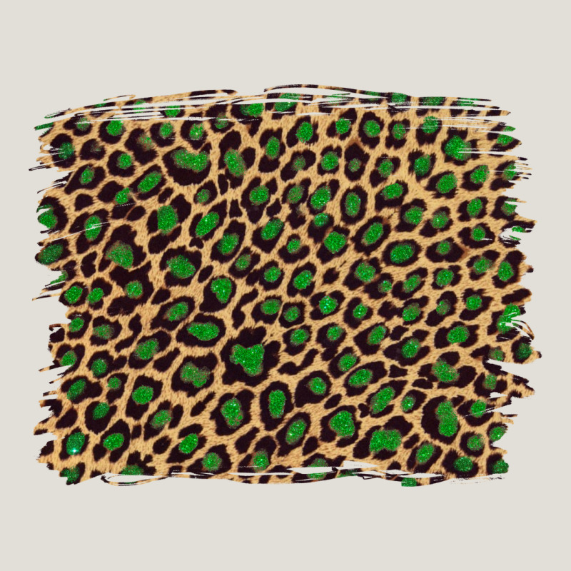 Leopard With Green Glitter Heavy Core Tee by Artiststas | Teevron