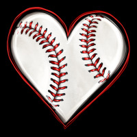 Baseball Heart Ladies Tee | Teevron