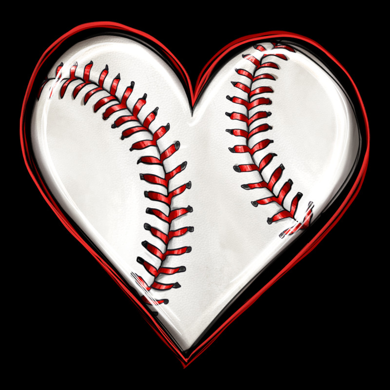 Baseball Heart Ladies Tee by texasbilliewilder | Teevron