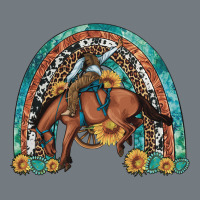 Bucking Bronco Rodeo Rainbow Heavyweight Sweatshirt | Teevron