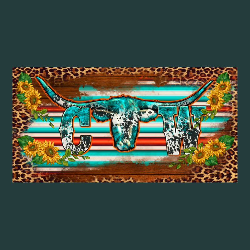 Western Howdy Cowgirl Leopard Serape   License Plate Template Classic Tee by BarkalooDesign | Teevron