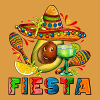 Fıesta With Avocado And Sombrero Urban Heavy Tee | Teevron