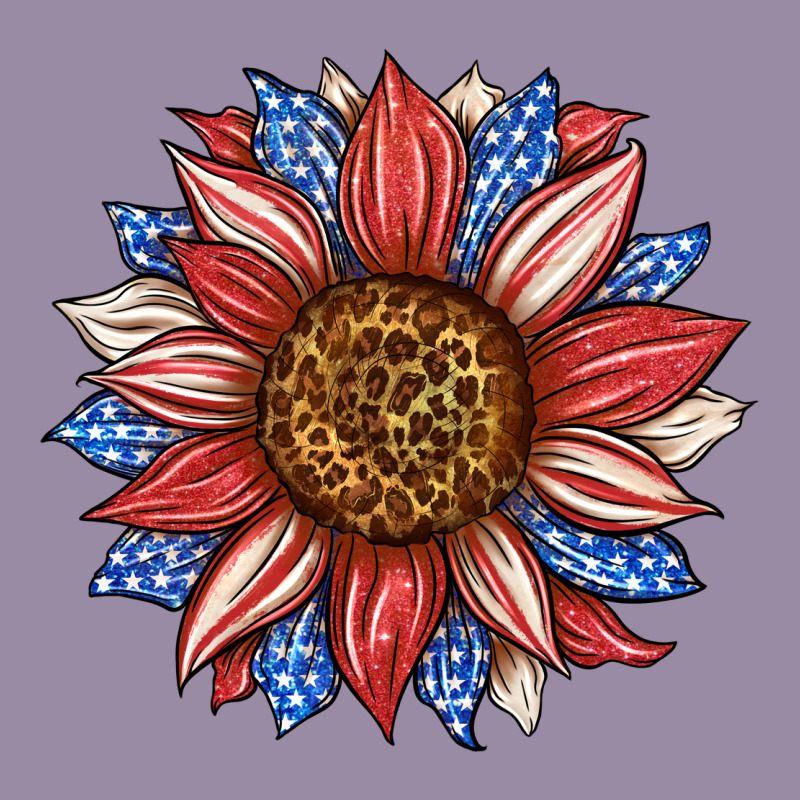 American Flag Sunflower Classic Tee by LillyAllenDesigns | Teevron