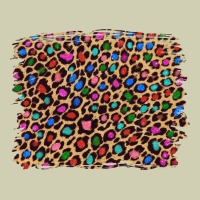 Leopard With Multiple Color Glitters Heavy Core Tee | Teevron
