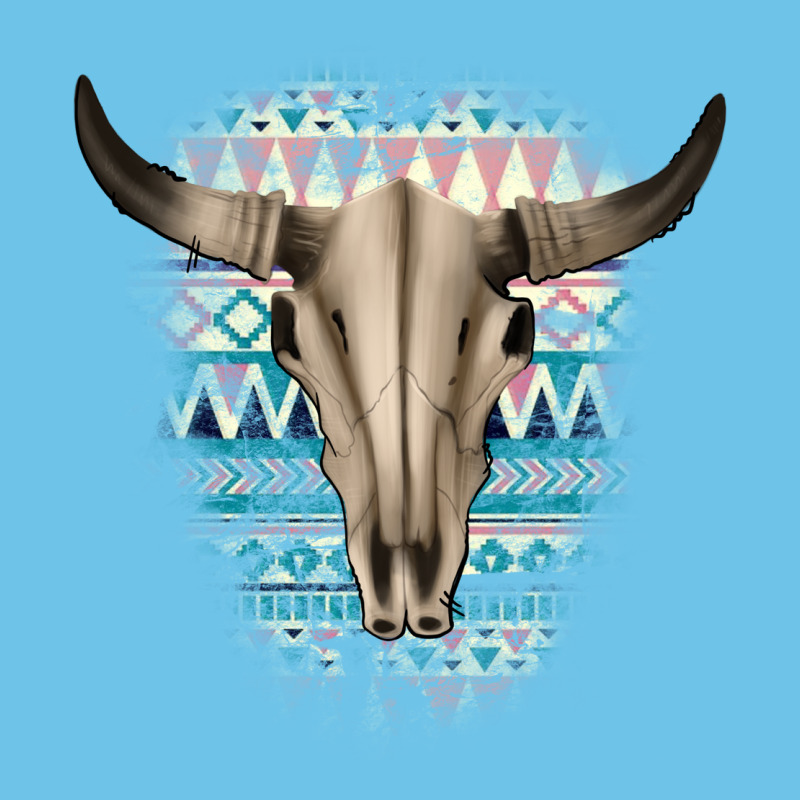 Western Aztec Bull Skull Premium Sweatshirt by Bettercallsaul | Teevron