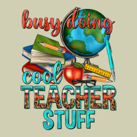 Busy Doing Cool Teacher Stuff Heavy Core Tee | Teevron