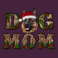 Chriistmas Dog Mom With German Shepherd Premium Tee | Teevron