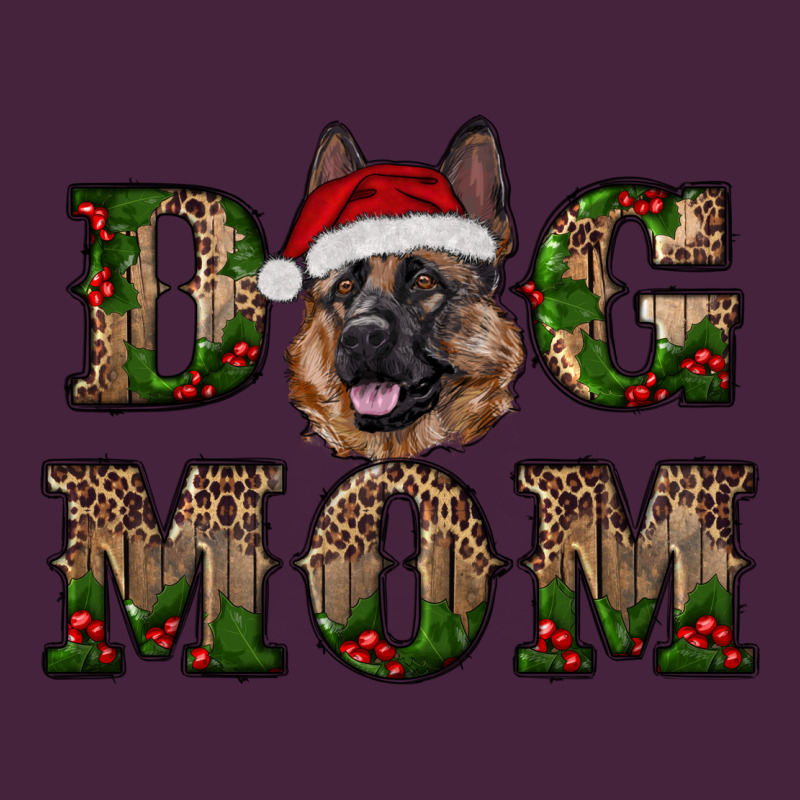 Chriistmas Dog Mom With German Shepherd Premium Tee by RanaPortraitStore | Teevron