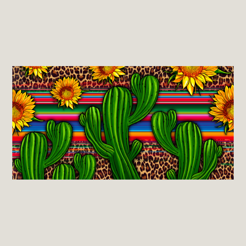 Sunflowers And Cactus License Plate Heavy Core Tee by Artiststas | Teevron