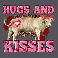 Hugs And Kisses Charolais Bull Vintage Hoodie | Teevron