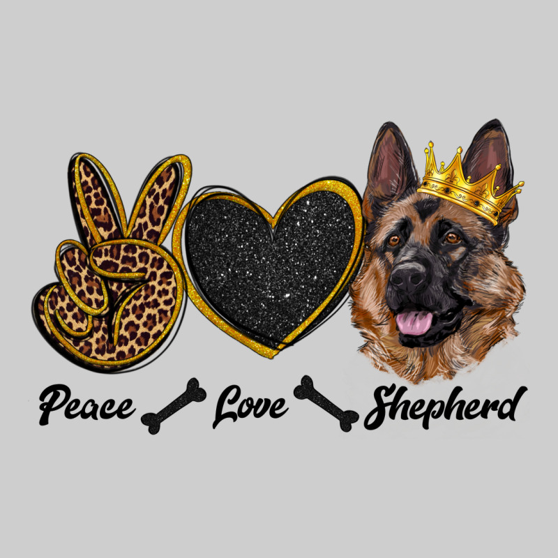 Peace Love Shepherd Premium Tee by RanaPortraitStore | Teevron