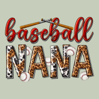 Baseball Nana With Leopard Ladies Tee | Teevron