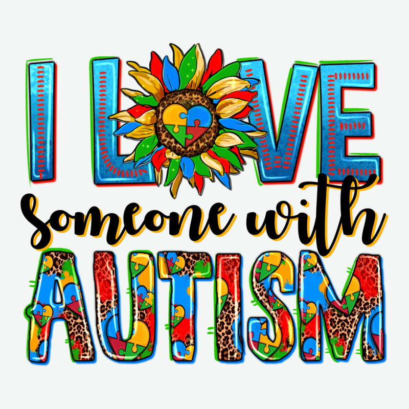 ı Love Someone With Autism Urban Heavy Tee by AdoDesignShop | Teevron