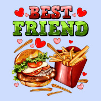 Best Friend Hamburger Potatoes Urban Heavy Tee | Teevron