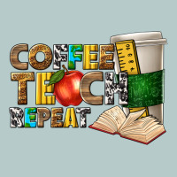 Coffee Teach Repeat Heavy Core Tee | Teevron