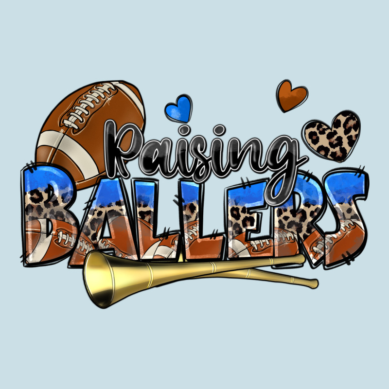 Raising Ballers Football Ladies Tee by Zillion Design Studio | Teevron