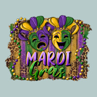 Mardi Gras Mask With Leopard Background Heavy Core Tee | Teevron