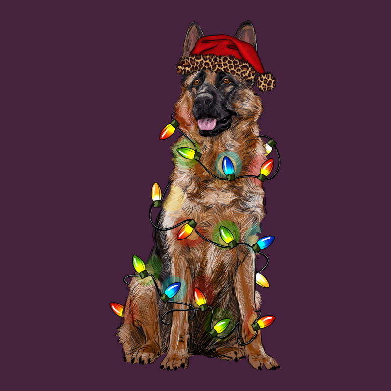 Christmas German Shepherd Premium Tee by RanaPortraitStore | Teevron