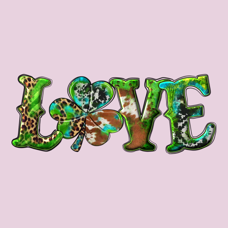 Love With Shamrock Ladies Tee by RanaPortraitStore | Teevron