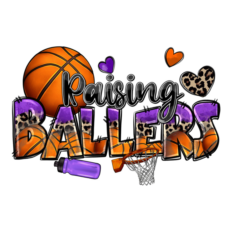 Raising Ballers Basketball Ladies Tee by Zillion Design Studio | Teevron