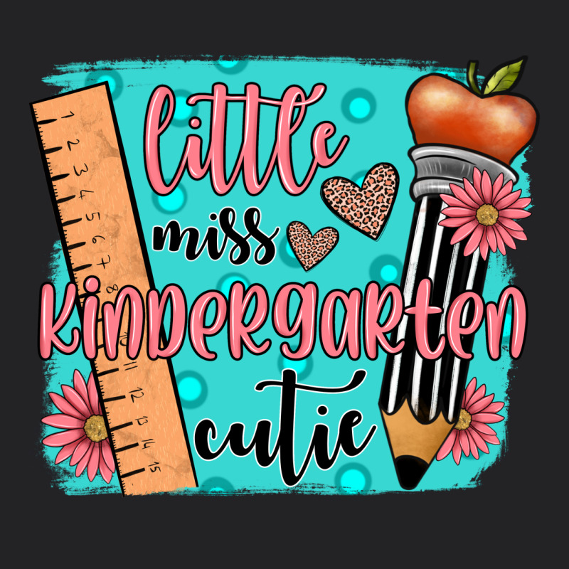 Little Miss Kindergarten Cutie Vintage Tee by JahusDesignShop | Teevron