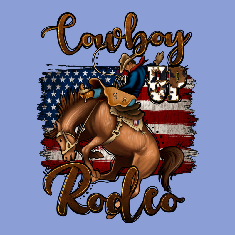 Cowboy Up Rodeo Bucking Bronco Long Sleeve Tee by Jasminsmagicworld | Teevron
