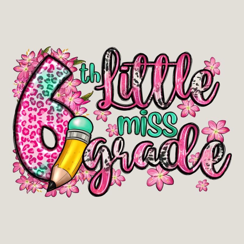 Little Miss 6th Grade Heavy Core Tee by Zillion Design Studio | Teevron