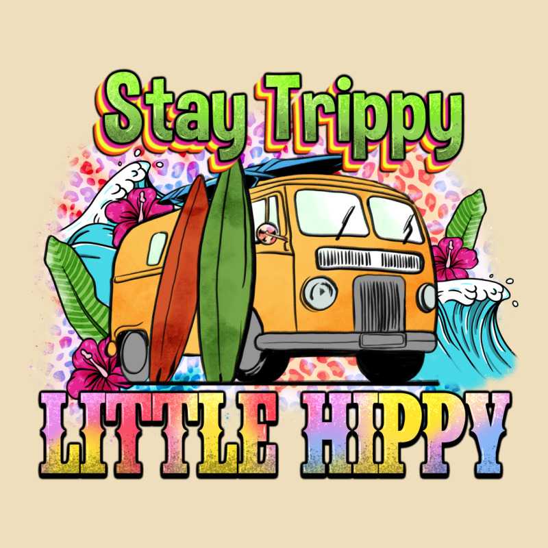 Stay Trippy Little Hippy Premium Hoodie by NancyCooperArtShop | Teevron
