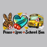 Peace Love School Bus Classic Tee | Teevron