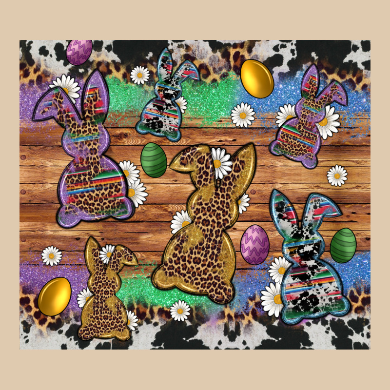 Easter Bunny Egg Cowhide Leopard Heavyweight Sweatshirt by Artiststas | Teevron