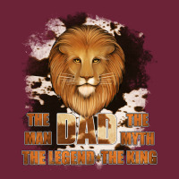 Dad The Man Cowhide Background Long Sleeve Tee | Teevron