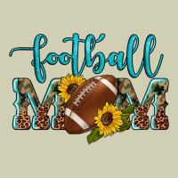 Western Leopard Camouflage Sunflowers  Glitter Mom Football Heavy Core Tee | Teevron