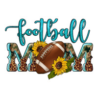 western leopard camouflage sunflowers  glitter mom football | Teevron