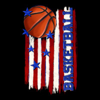 Basketball American Flag Ladies Tee | Teevron