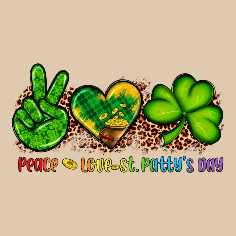 Peace Love St Patty's Day Heavyweight Sweatshirt by Artiststas | Teevron
