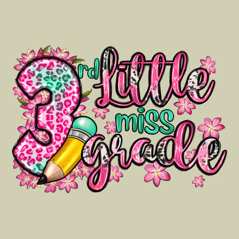 Little Miss 3rd Grade Heavy Core Tee by Zillion Design Studio | Teevron
