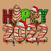 Happy 2022 With Christmas Tree Cake Vintage Tee | Teevron