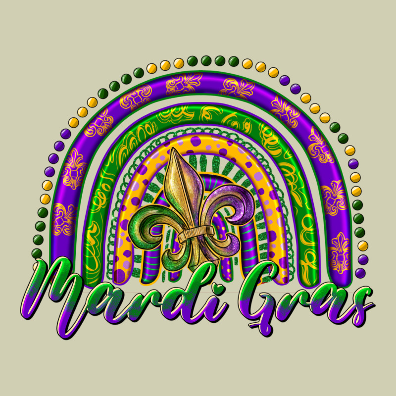 Mardi Gras Rainbow And Fleur De Lis Heavy Core Tee by RanaPortraitStore | Teevron