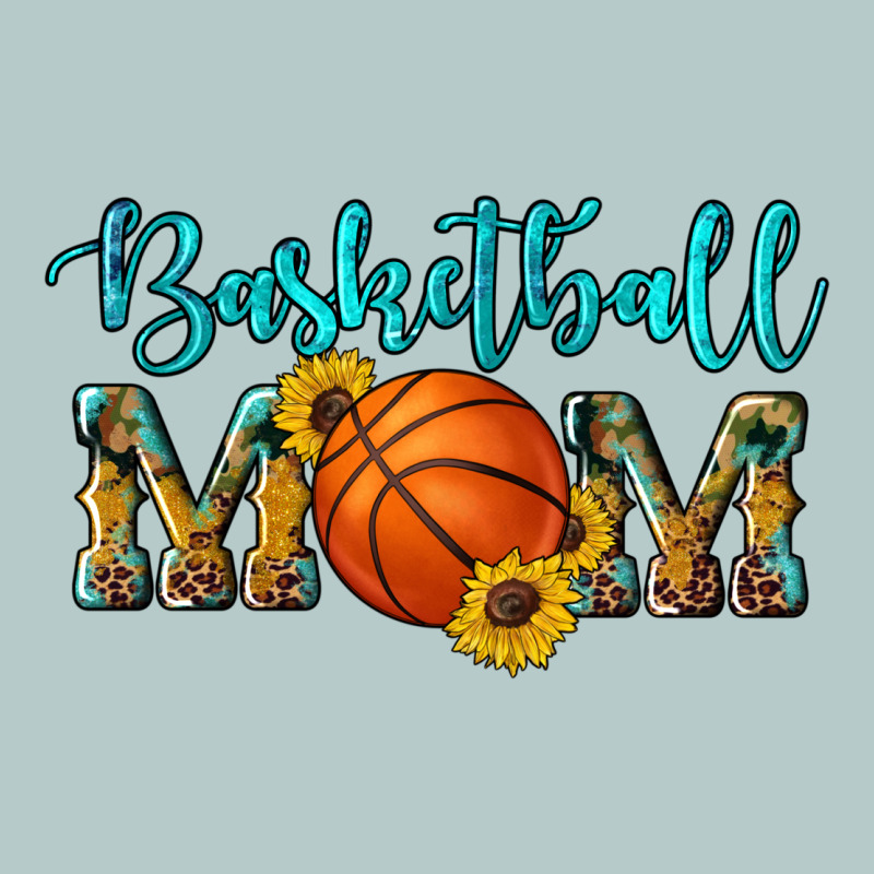 Western Leopard Camouflage Sunflowers Glitter Mom Basketball Heavy Core Tee by Artiststas | Teevron