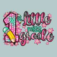 Little Miss 1st Grade Heavy Core Tee | Teevron